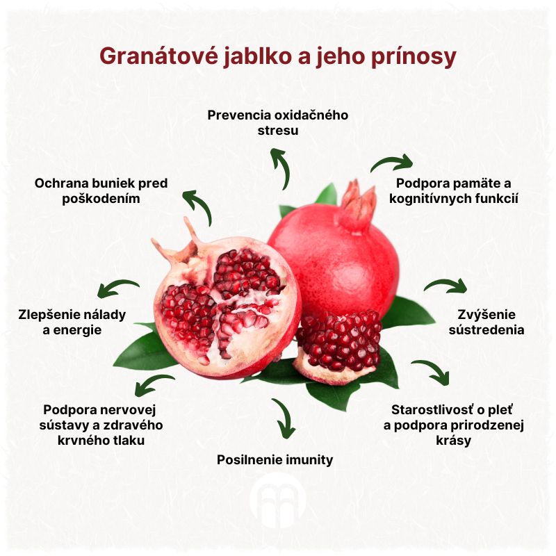 (Slovenčina) Granátové jablko a jeho přínosy